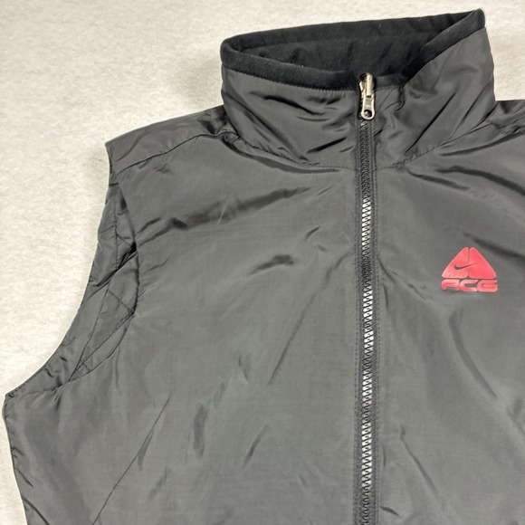 Nike ACG Thermal Layer Women's Vest Zipper Pocket Outdoor Running Size 2 Medium - Picture 5 of 14